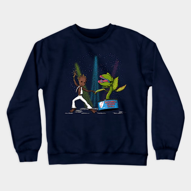 Dancing with the Plants Crewneck Sweatshirt by ikado